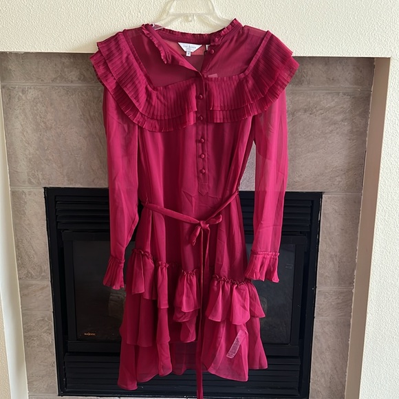 Ted Baker London chiffon shirt dress - Picture 6 of 9